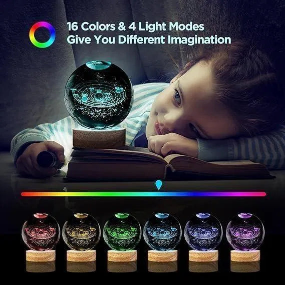 3D Crystal Glow Lamp