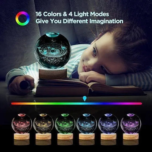 3D Crystal Glow Lamp