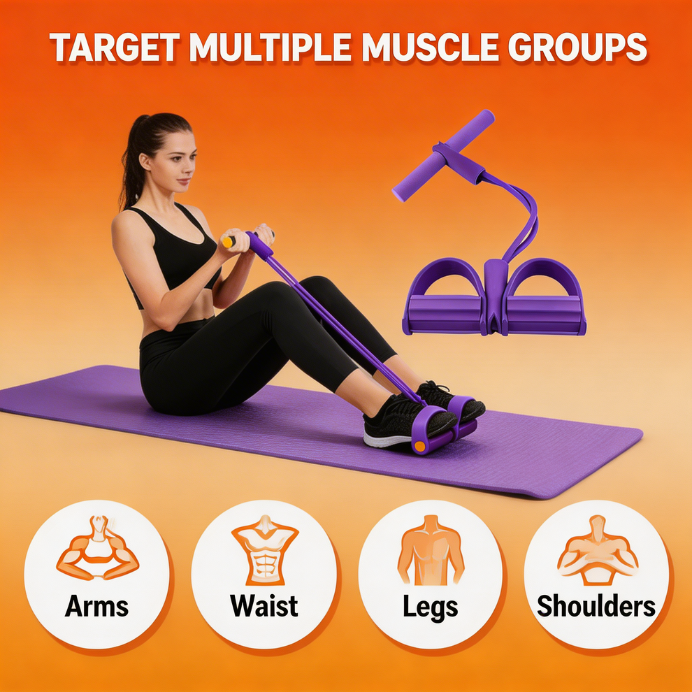 Yoga Pedal Puller Resistance Band Fitness Equipment