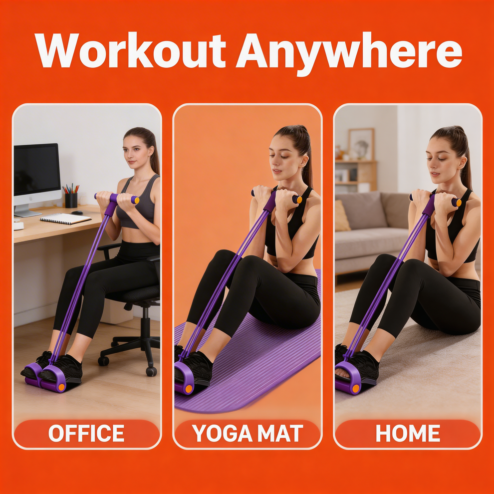 Yoga Pedal Puller Resistance Band Fitness Equipment